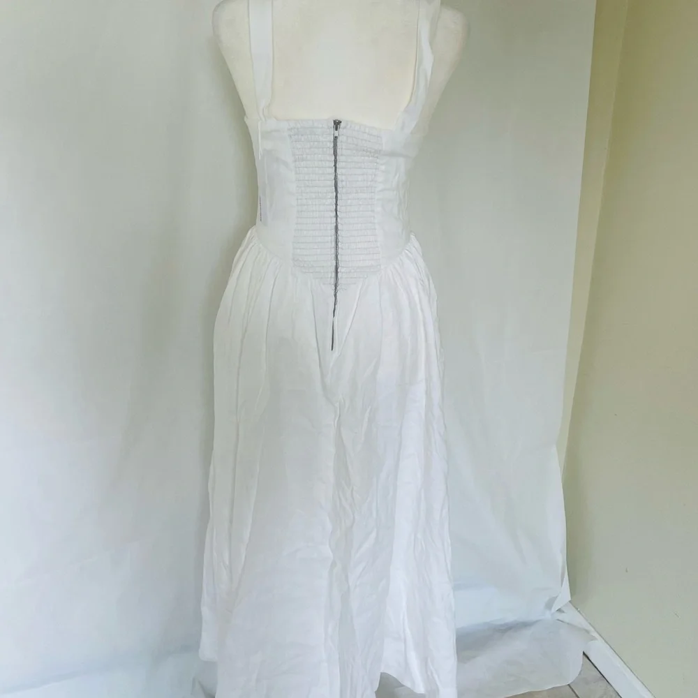 NWT $280 Reformation Balia Linen Dress size 2 - Picture 8 of 13